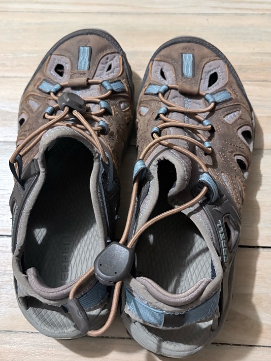 Merrell Brown and Blue Men’s Outdoor Sandal-Sneakers main image 5